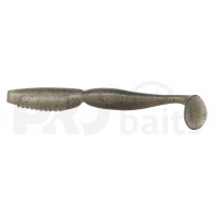 Megabass SPINDLE WORM, 3", цвет SSS- Silver/Smoke Shad